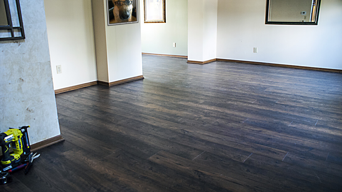 LVT living room