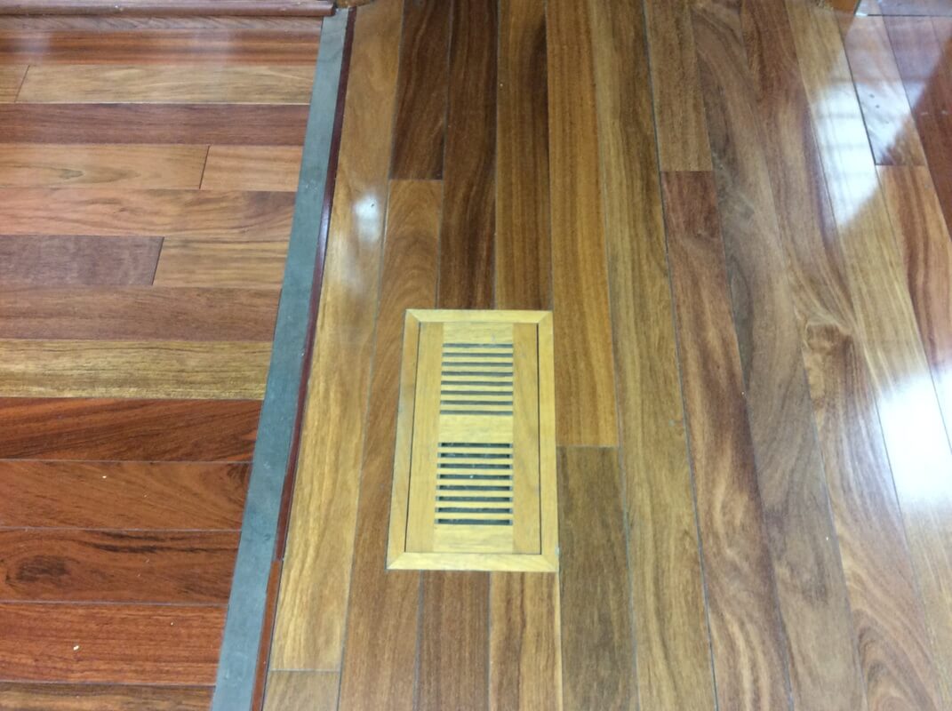 Exotic Hardwood with Flush Vent — Central Ohio