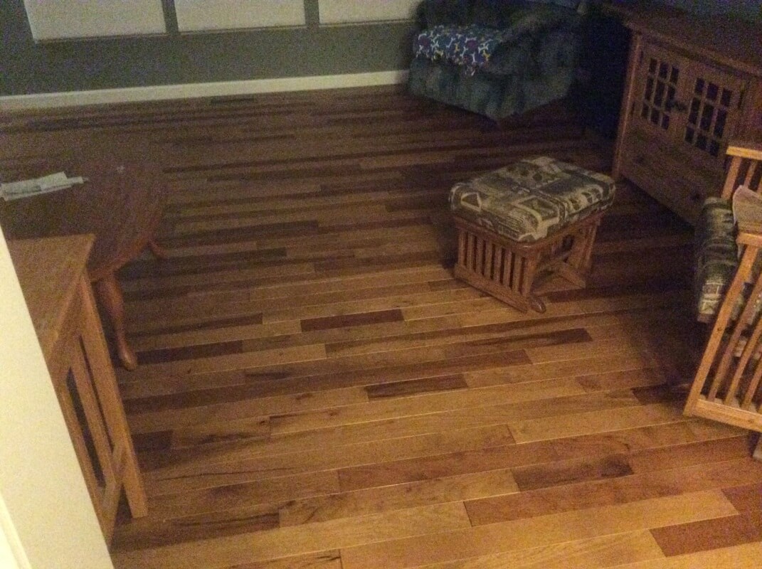 Multi-Tone Hardwood Install — Central Ohio